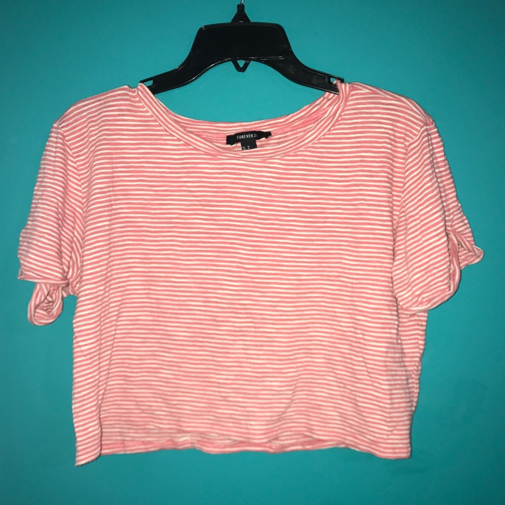 Striped Crop Top